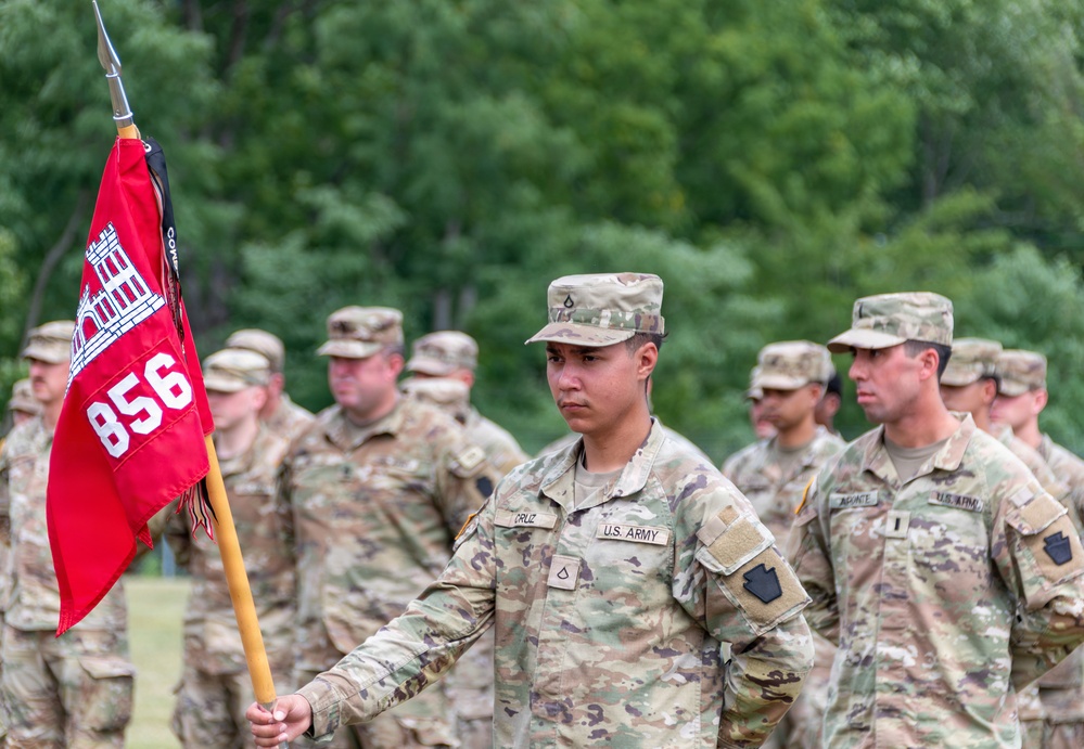 Pa. National Guard’s 856th Combat Engineer Company – Infantry activation ceremony