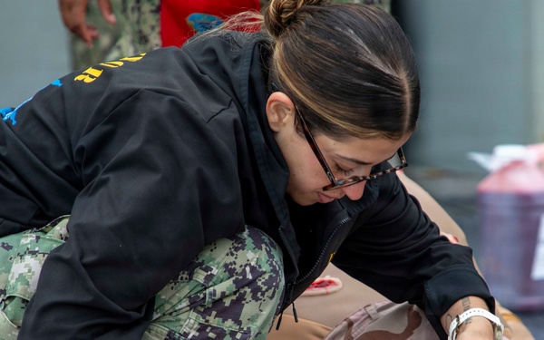 Expeditionary Medical Unit Afloat Operational Readiness Evaluation