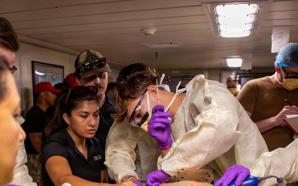 Expeditionary Medical Unit Afloat Operational Readiness Evaluation
