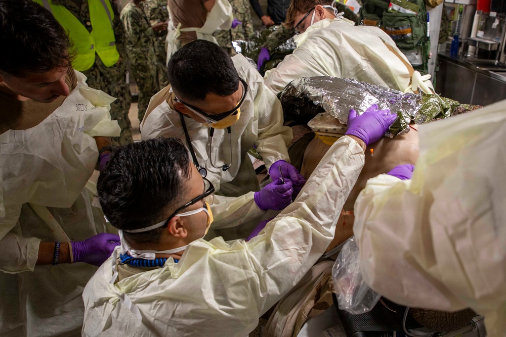 Expeditionary Medical Unit Afloat Operational Readiness Evaluation