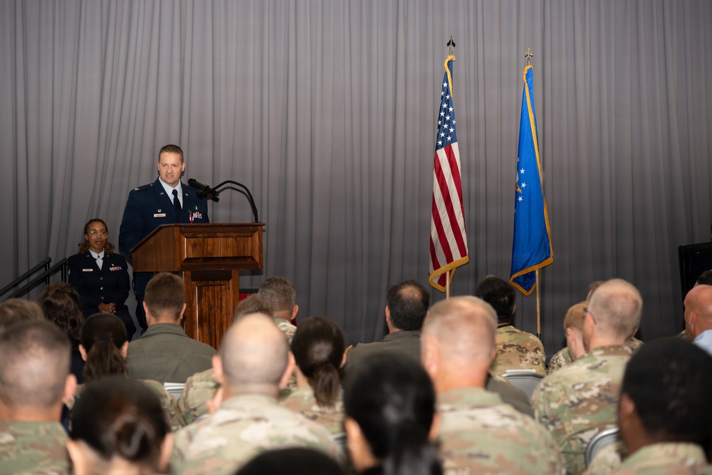 436th Operational Medical Readiness Squadron Change of Command