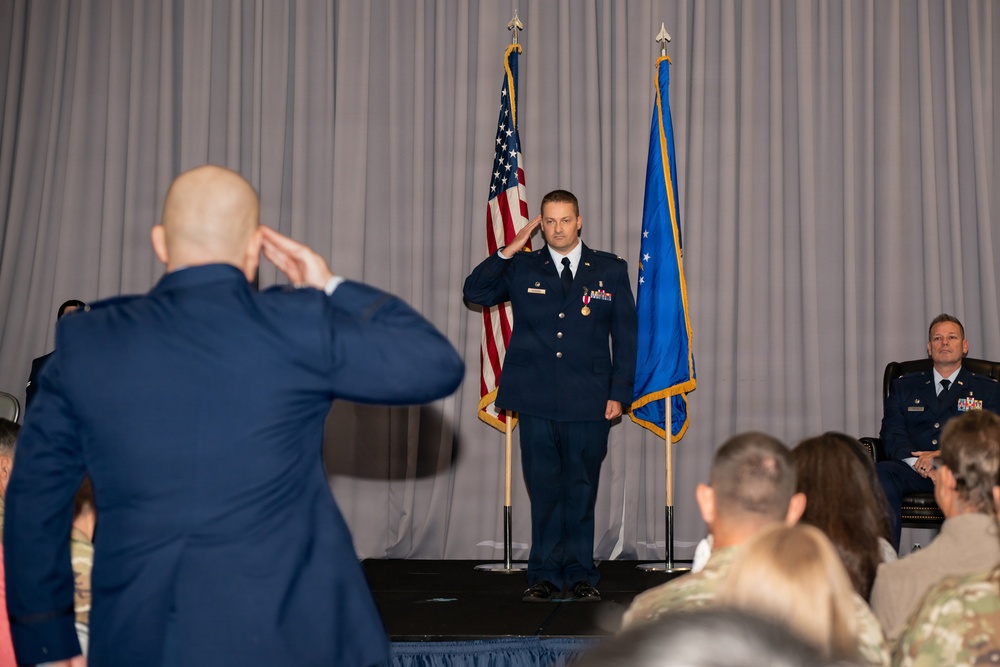 436th Operational Medical Readiness Squadron Change of Command