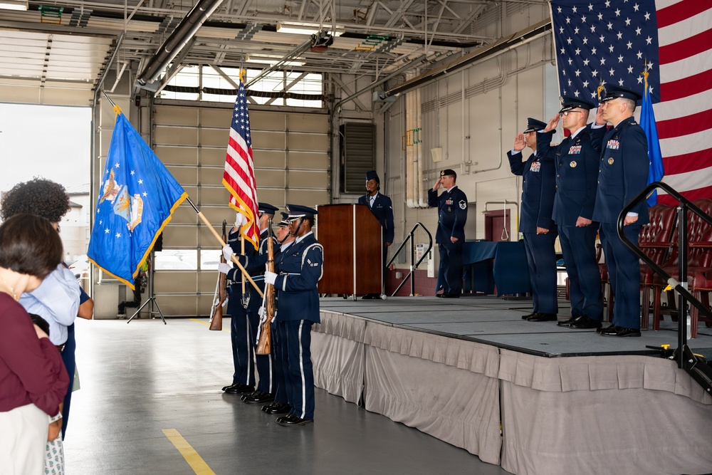 436th Mission Support Group Change of Command Ceremony