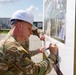 MG Schneider, Commander, PAE A&amp;A sign the future artillery complex sign for the groundbreaking ceremony at the U.S. Army Iowa Army Ammunition Plant.