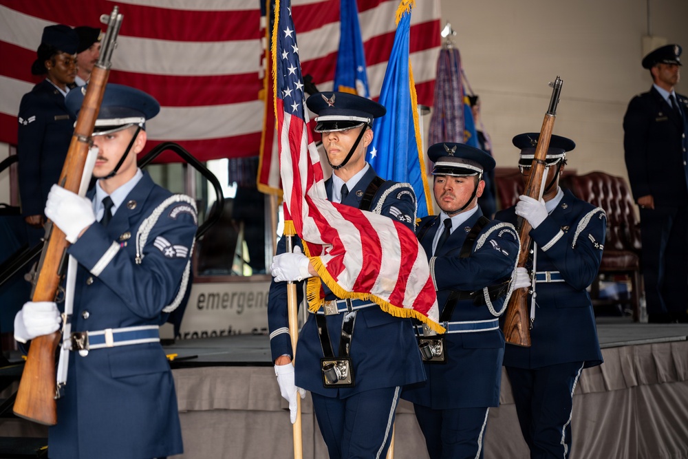 436th Mission Support Group Change of Command Ceremony