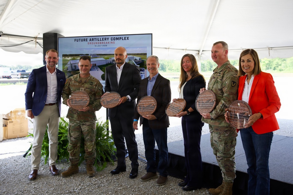 Future Artillery Complex Groundbreaking Ceremony, July 15, 2026