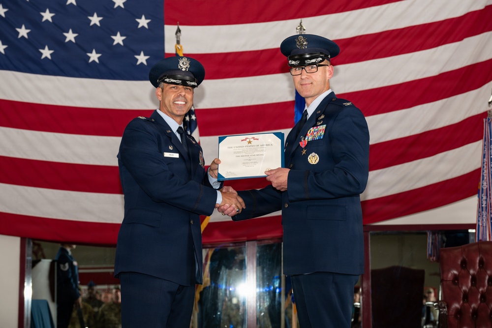 436th Mission Support Group Change of Command Ceremony