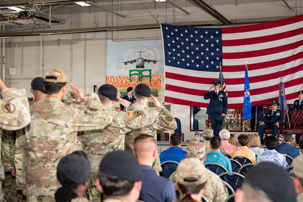 436th Mission Support Group Change of Command Ceremony