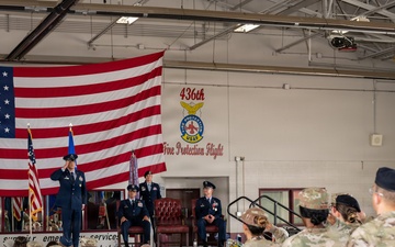 436th Mission Support Group Change of Command Ceremony