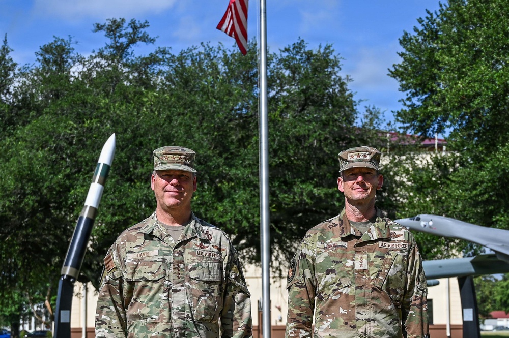 Department of the Air Force’s chief modernization officer visits AFGSC