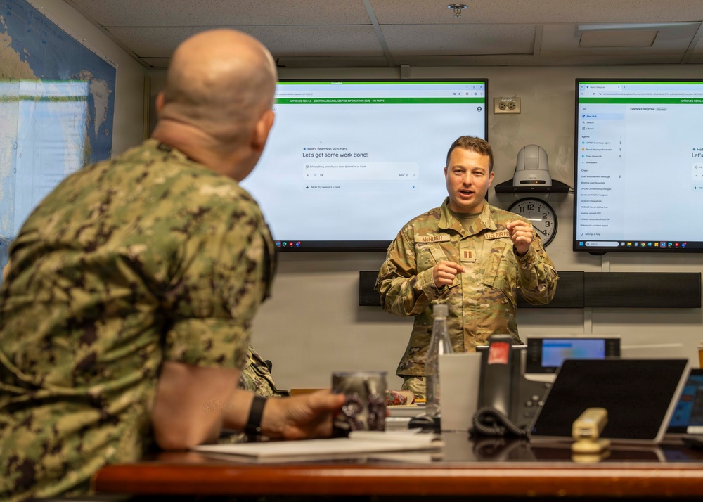GENAI.mil Task Force provides AI training to COMPACFLT Staff