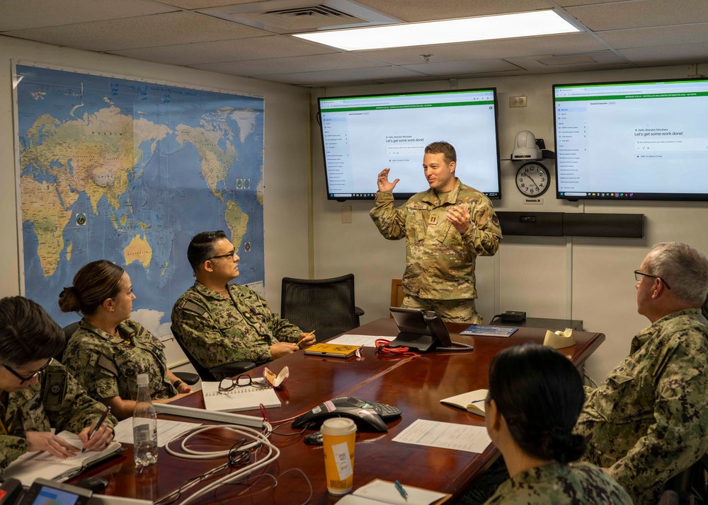 GENAI.mil Task Force provides AI training to COMPACFLT Staff