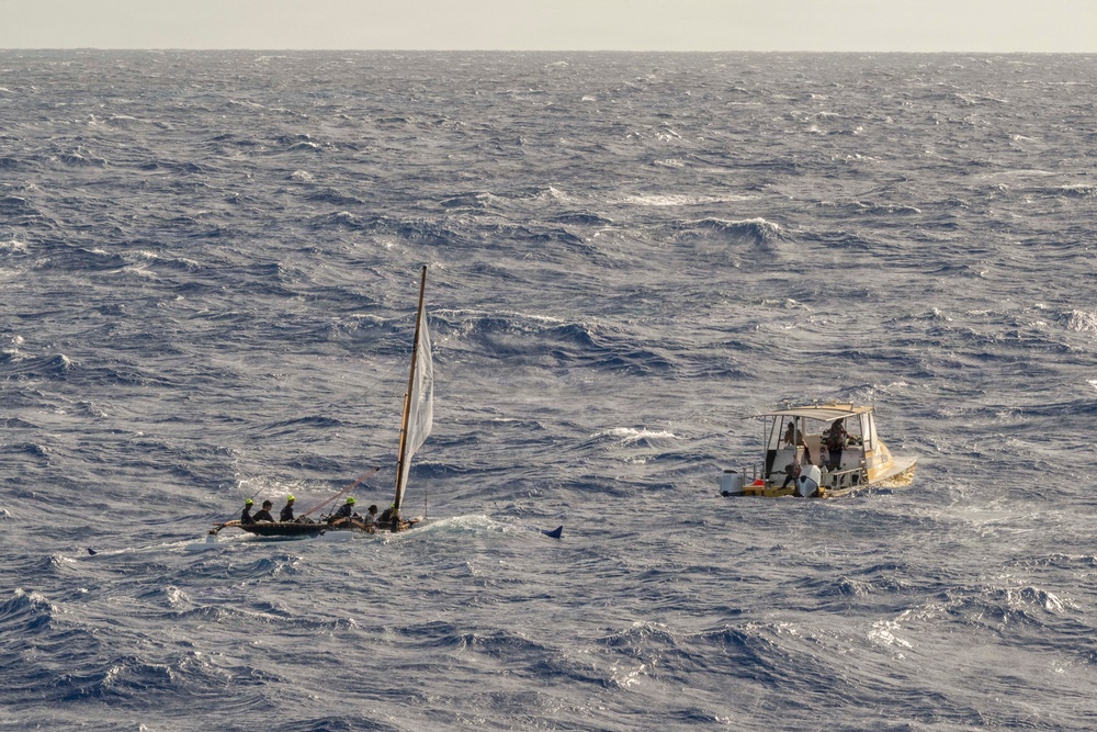 Royal New Zealand Navy ship rescues sailor during RIMPAC 2026