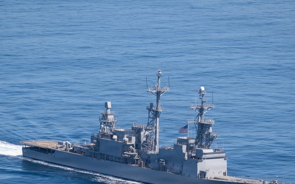Self Defense Test Ship Gets Underway for Refueling, Helicopter Qualifications
