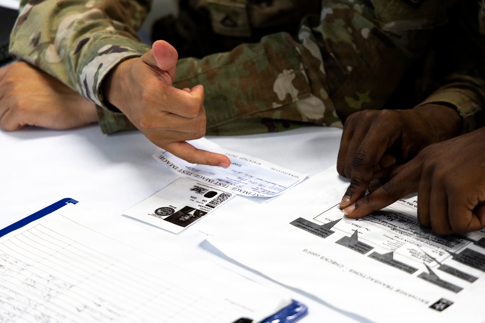 310th ESC finance units support finance operations in Diamond Saber 26