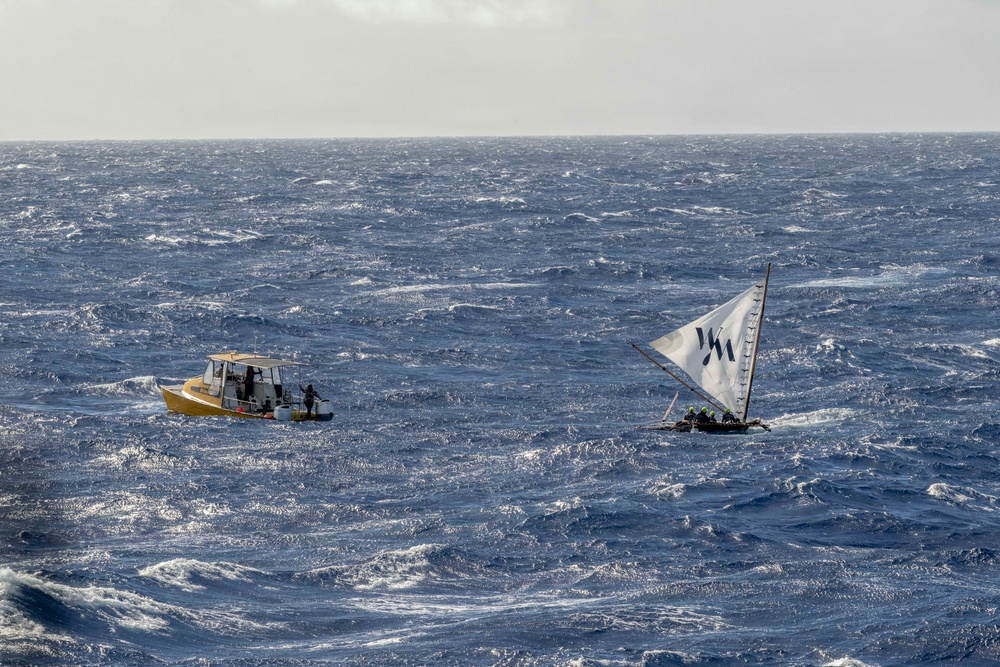 Royal New Zealand Navy ship rescues sailor during RIMPAC 2026