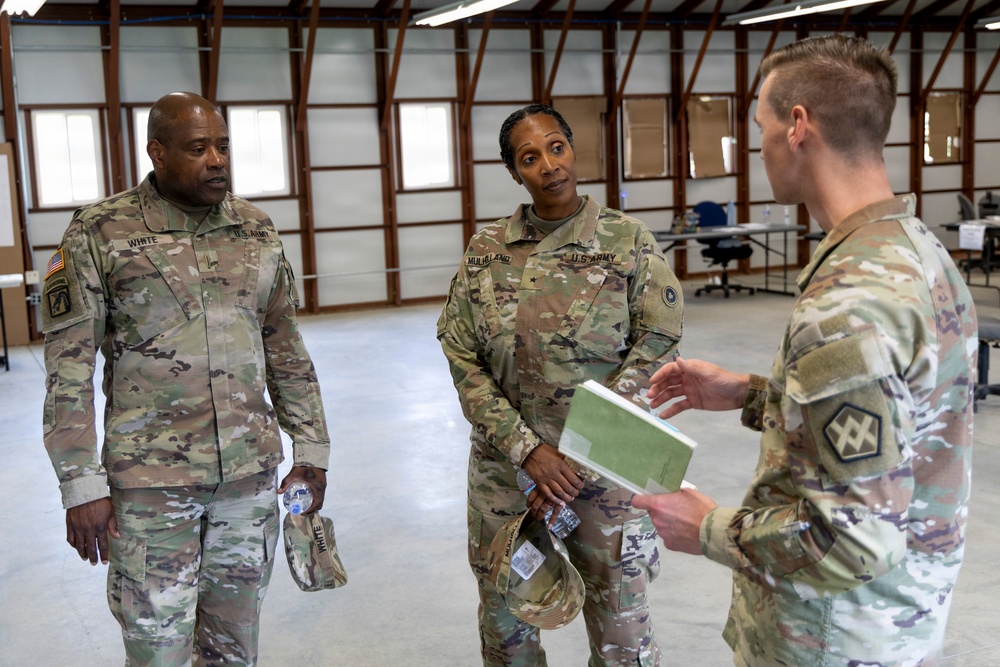 310th ESC finance units support finance operations in Diamond Saber 26