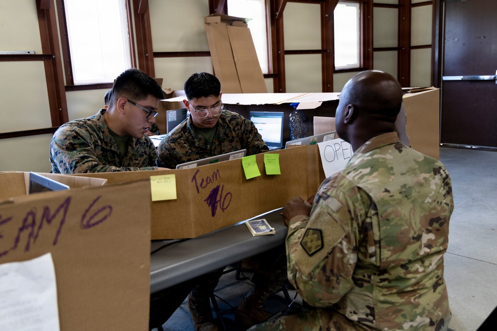 310th ESC finance units support finance operations in Diamond Saber 26