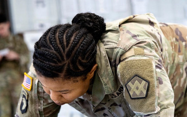 310th ESC finance units support finance operations in Diamond Saber 26