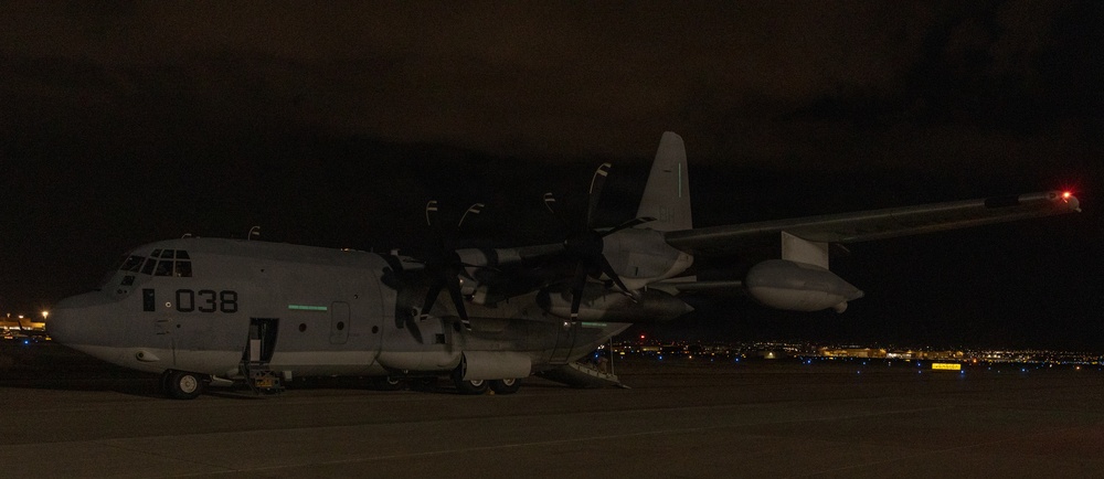 VMGR-252 conducts pararescue training with 57th RQS