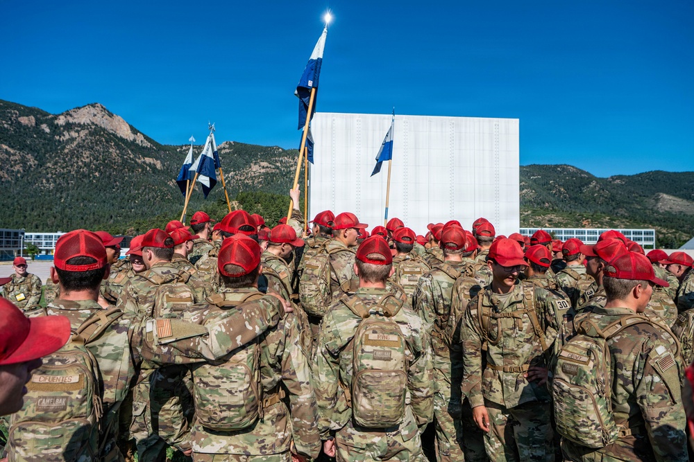 U.S. Air Force Academy Class of 2030 March Back