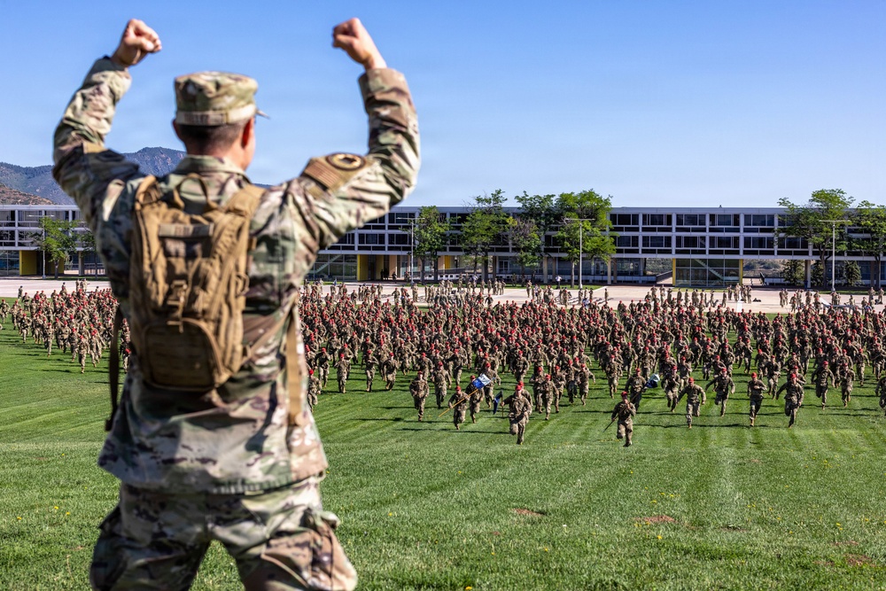 U.S. Air Force Academy Class of 2030 March Back