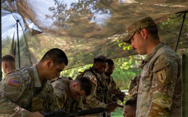 E3B Weapons Familiarization Training at Fort Riley, Kansas, July 27, 2026