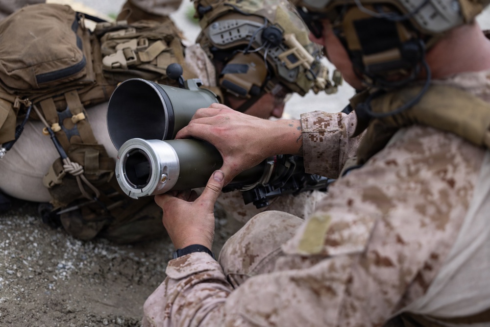 2nd Recon Conduct MAAWS Live-Fire Drills