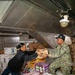 Ronald Reagan Sailors Stores Food