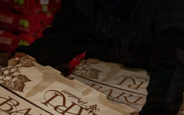 Ronald Reagan Sailors Stores Food
