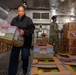 Ronald Reagan Sailors Stores Food