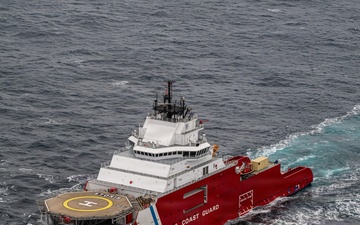 U.S. Coast Guard, Royal Canadian Navy conduct sailing formation in Bering Sea