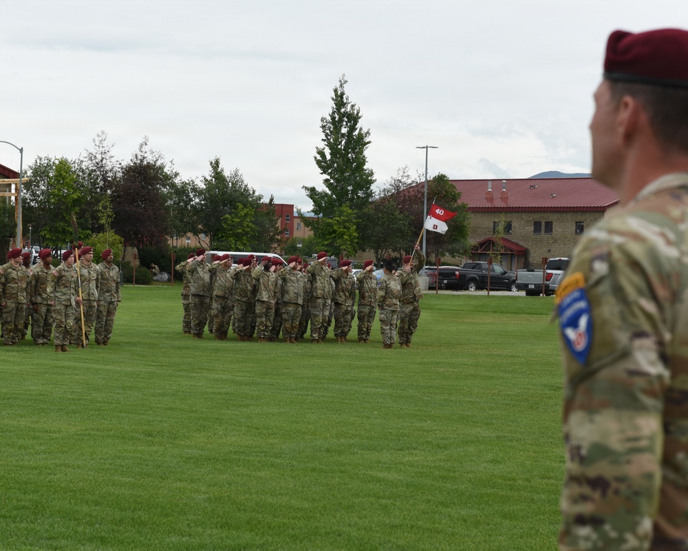 511th Parachute Infantry Regiment Activation Ceremony