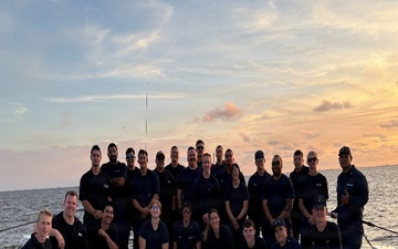 USCGC Jeffrey Palazzo crew off Louisiana