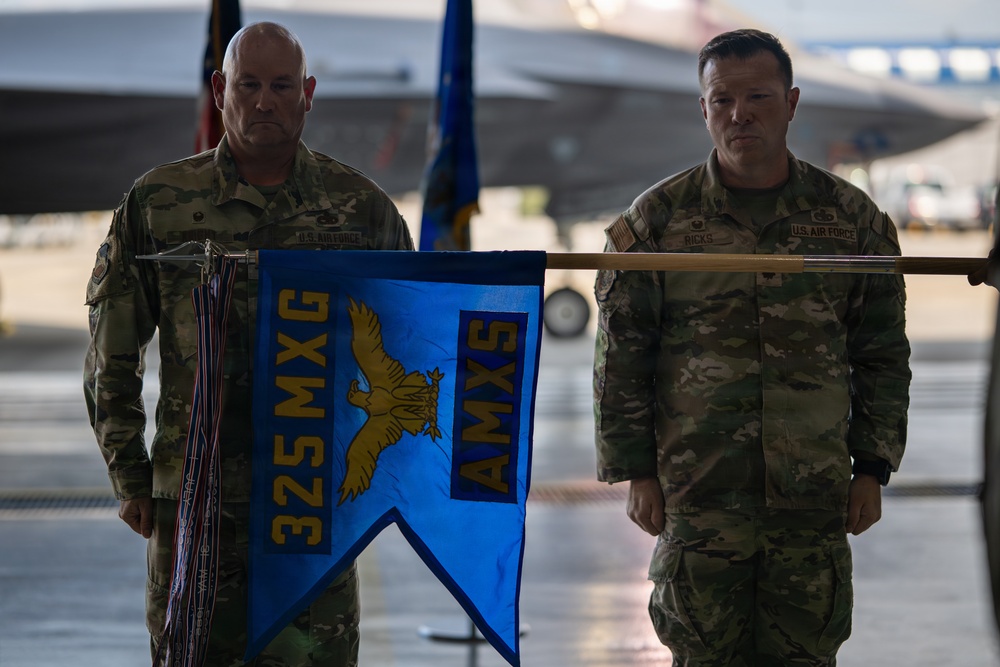 Tyndall bids farewell to 95th FGS, reactivates historic 325th AMXS