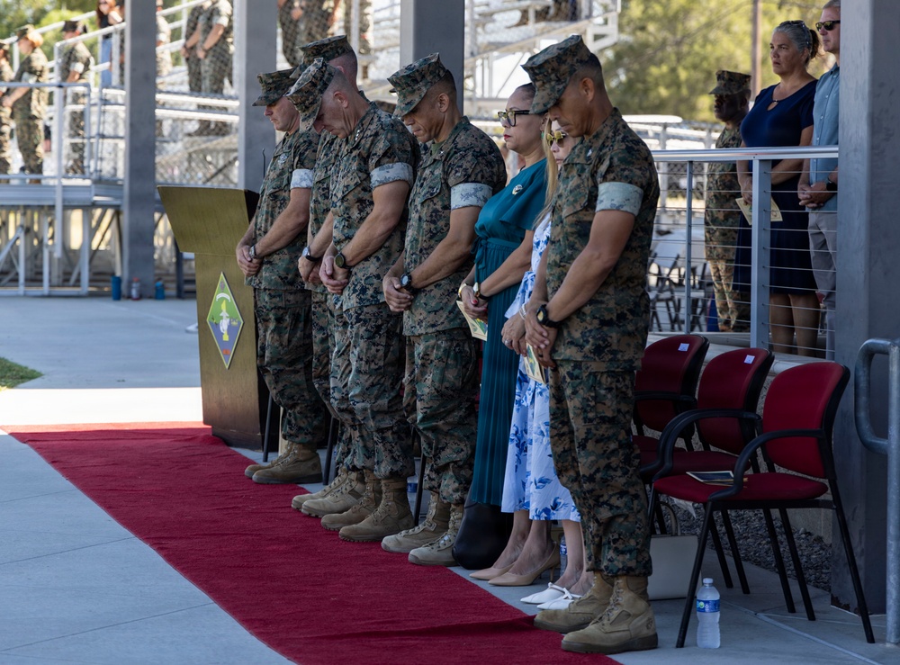 CLR-1 conducts change of command, welcoming new commander