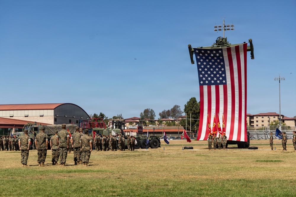 CLR-1 conducts change of command, welcoming new commander