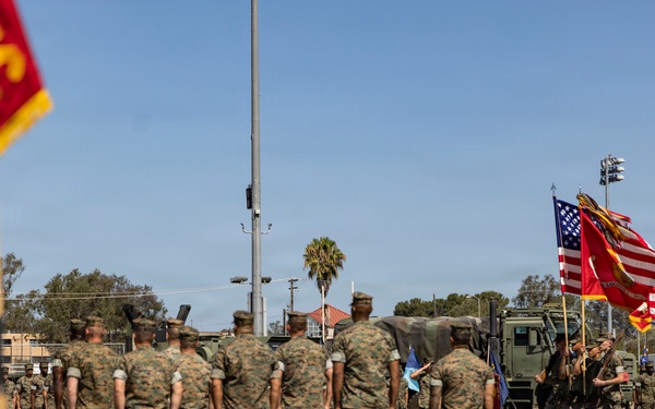 CLR-1 conducts change of command, welcoming new commander
