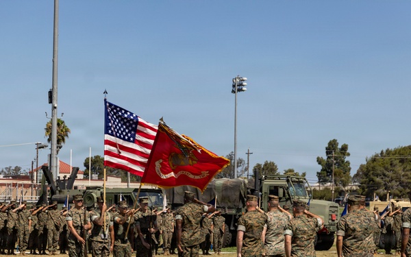 CLR-1 conducts change of command, welcoming new commander