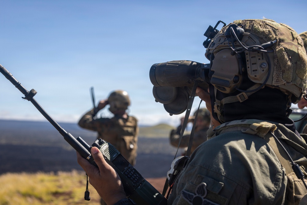 3rd ANGLICO, VMM-164 (Rein.) conduct close air support training