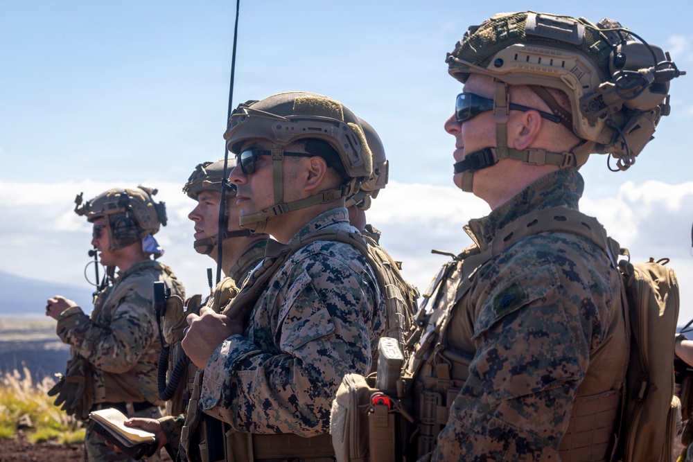 3rd ANGLICO, VMM-164 (Rein.) conduct close air support training