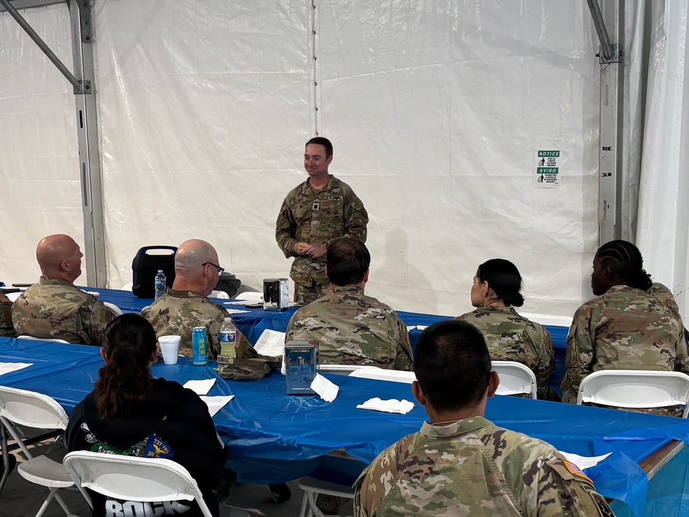 National Guard Chaplain Supports Troops During National Jamboree