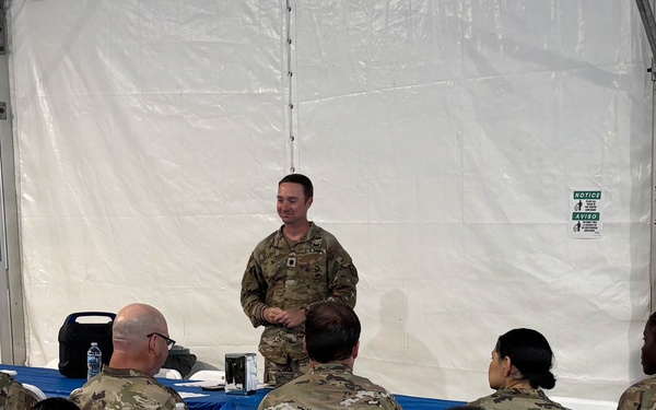 National Guard Chaplain Supports Troops During National Jamboree