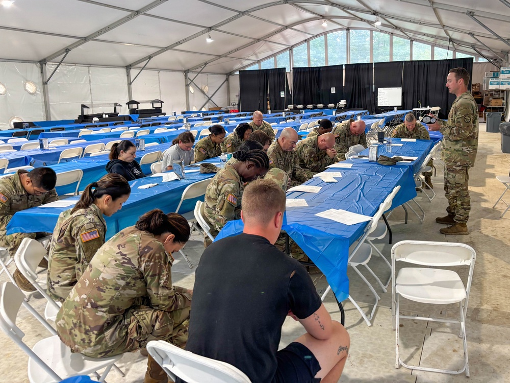 National Guard Chaplain Supports Troops During National Jamboree