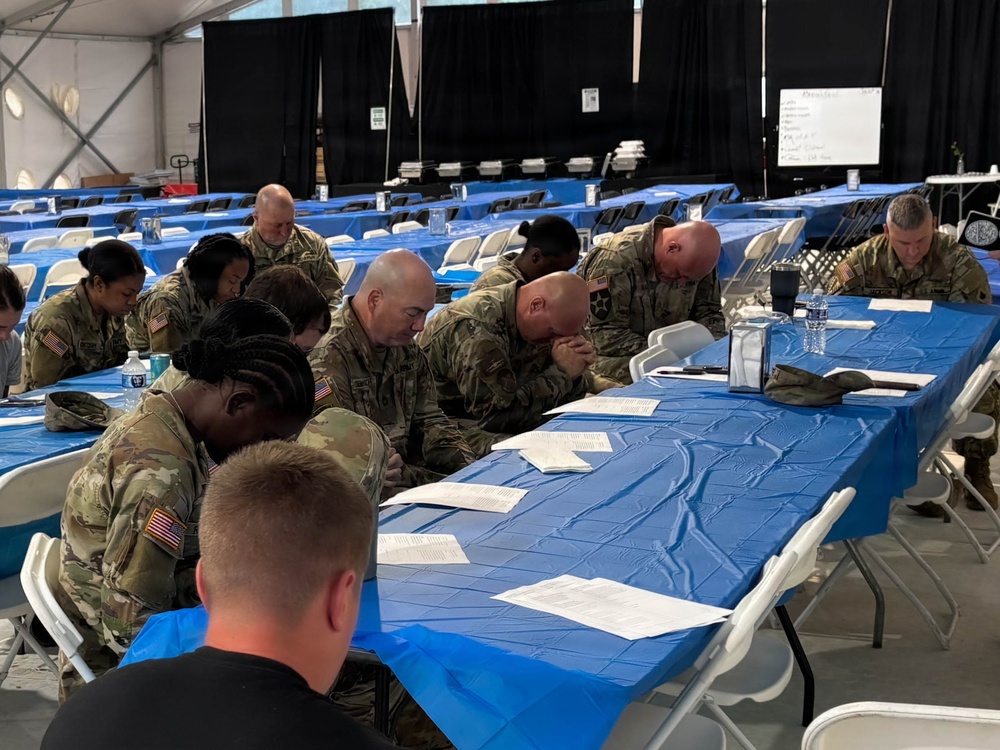 National Guard Chaplain Supports Troops During National Jamboree