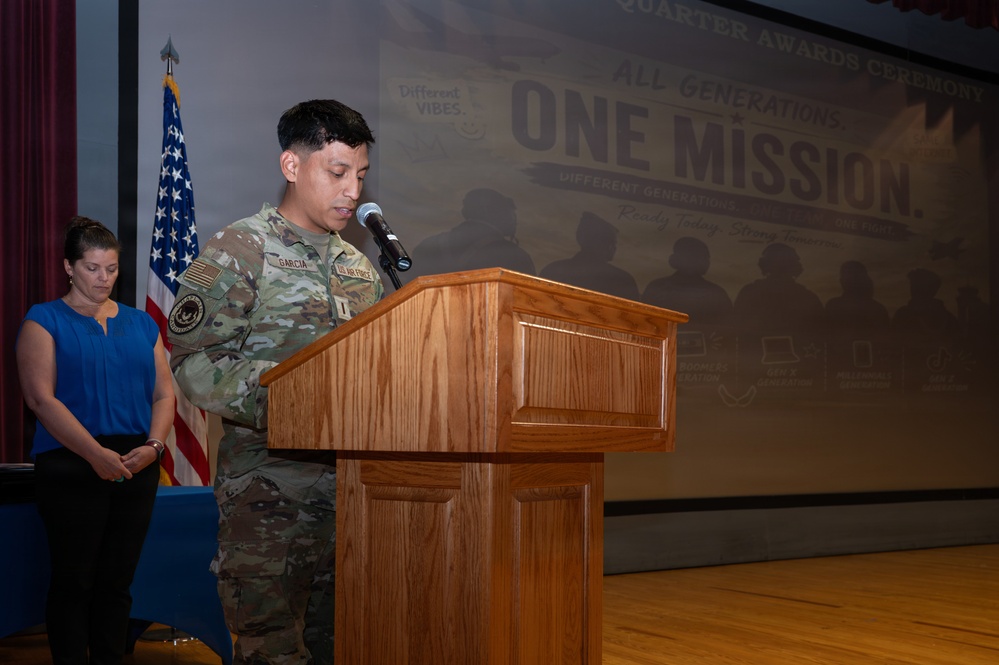 Fairchild AFB wing quarterly awards