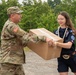 National Guard, Scouts Pack Hygiene Kits for West Virginia Flood Victims