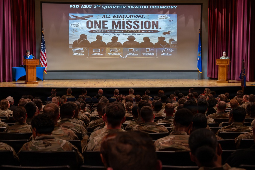 Fairchild AFB wing quarterly awards