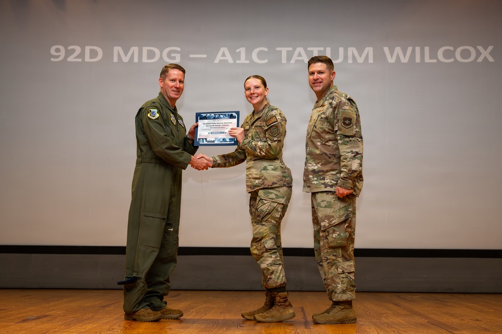 Fairchild AFB wing quarterly awards
