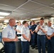 USCGC Midgett (WMSL 757) hosts Vice Admiral Jospeh Buzzella